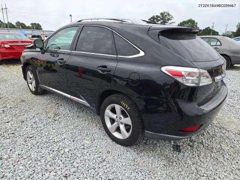2011 Lexus Rx 350 VIN 2T2ZK1BA9BC059467 фото 2