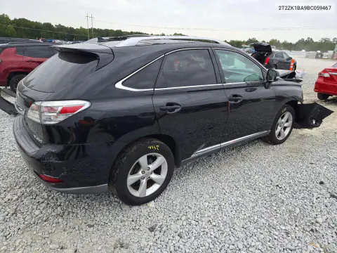 2011 Lexus Rx 350 VIN 2T2ZK1BA9BC059467 фото 3