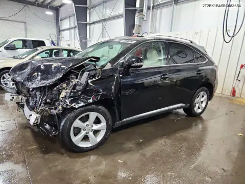 2T2BK1BA5BC083654 — 2011 Lexus RX, Передняя часть, фото до ремонта