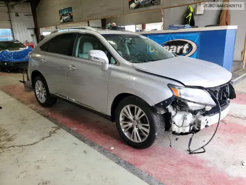 JTJBC1BA6C2429712 — 2012 Lexus RX, фото 4 с аукциона Copart, Передняя часть
