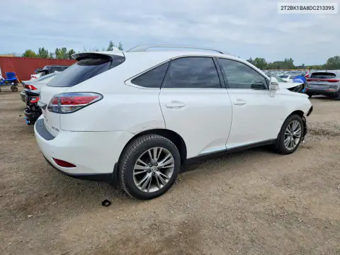 2T2BK1BA8DC213395 — 2013 Lexus RX, фото 3 с аукциона Copart 20.10.2026, Передняя часть