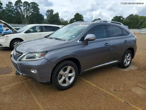 2T2ZK1BAXDC089838 — 2013 Lexus RX, Передняя часть, фото до ремонта