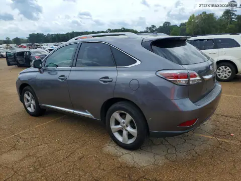 2T2ZK1BAXDC089838 — 2013 Lexus RX, фото 2 с аукциона Copart, Передняя часть