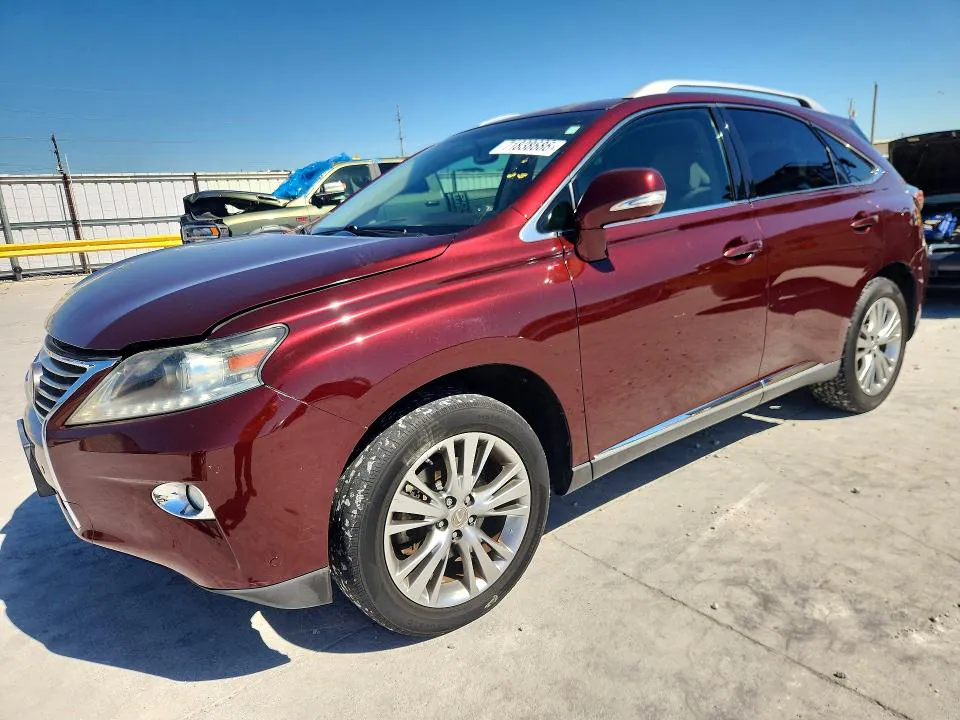 2013 LEXUS RX VIN 2T2ZK1BA7DC105171 фото 1
