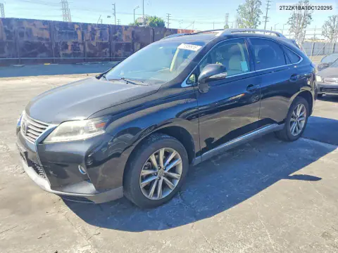 2T2ZK1BA1DC120295 — 2013 Lexus RX, Мелкие вмятины и царапины, фото до ремонта
