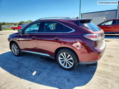 2013 Lexus Rx 350 VIN 2T2ZK1BA6DC102245 фото 2