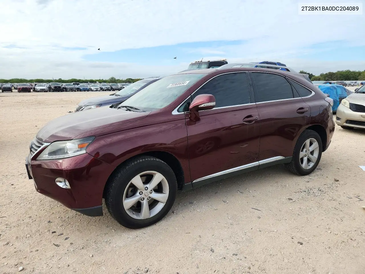 2013 Lexus Rx 350 Base VIN 2T2BK1BA0DC204089 фото 1