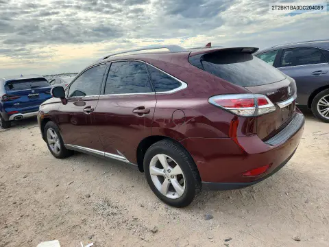 2013 Lexus Rx 350 Base VIN 2T2BK1BA0DC204089 фото 2