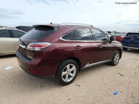 2013 Lexus Rx 350 Base VIN 2T2BK1BA0DC204089 фото 3
