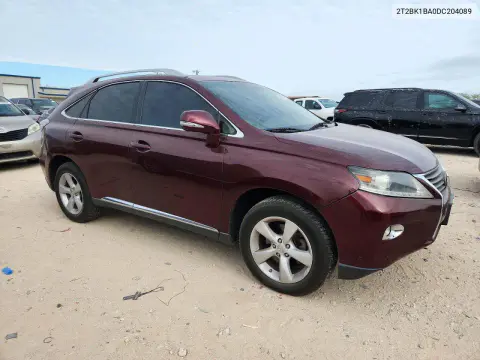 2013 Lexus Rx 350 Base VIN 2T2BK1BA0DC204089 фото 4