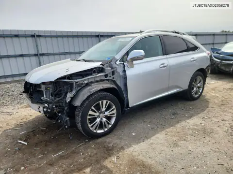 JTJBC1BAXD2058278 — 2013 Lexus RX, Передняя часть, фото до ремонта