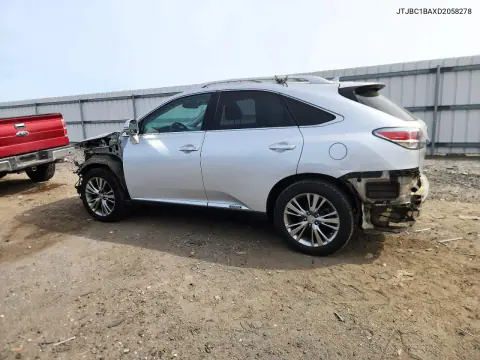 2013 Lexus Rx 450H VIN JTJBC1BAXD2058278 фото 2