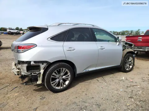2013 Lexus Rx 450H VIN JTJBC1BAXD2058278 фото 3