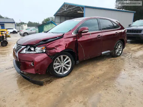 JTJZB1BA2D2009108 — 2013 Lexus RX, Передняя часть, фото до ремонта