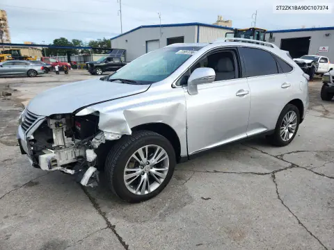 2T2ZK1BA9DC107374 — 2013 Lexus RX, Передняя часть, фото до ремонта