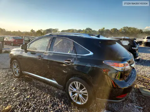 2T2ZK1BA2DC102324 — 2013 Lexus RX, фото 2 с аукциона Copart, Передняя часть