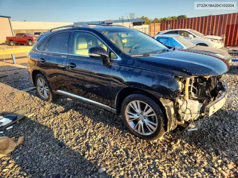 2T2ZK1BA2DC102324 — 2013 Lexus RX, фото 4 с аукциона Copart, Передняя часть