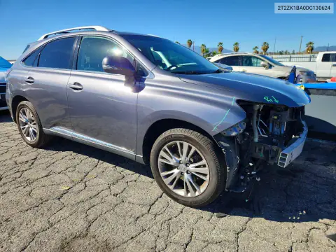 2T2ZK1BA0DC130624 — 2013 Lexus RX, фото 4 с аукциона Copart, Передняя часть