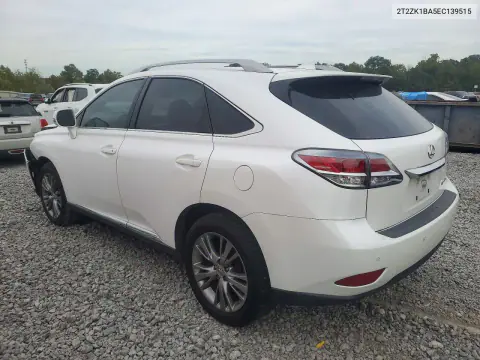 2014 Lexus Rx 350 Base VIN 2T2ZK1BA5EC139515 фото 2