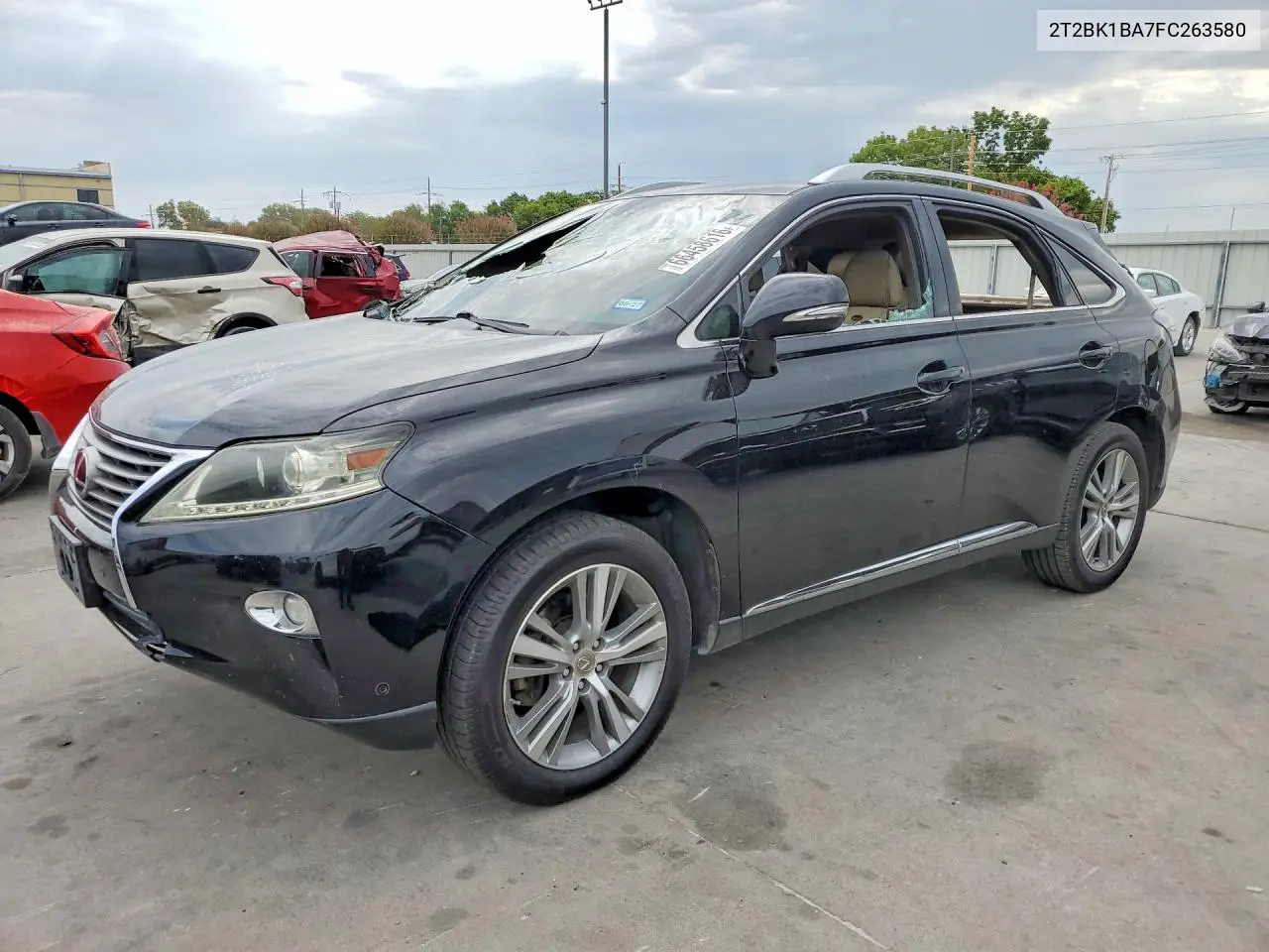 2015 Lexus Rx 350 Base VIN 2T2BK1BA7FC263580 фото 1