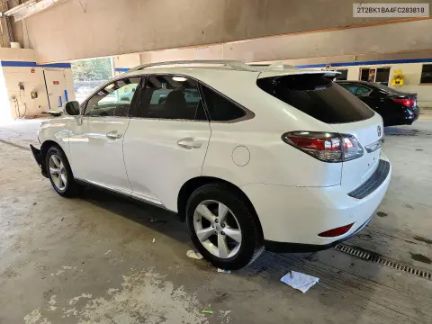 2015 Lexus Rx 350 Base VIN 2T2BK1BA4FC283818 фото 2