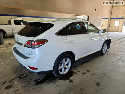 2015 Lexus Rx 350 Base VIN 2T2BK1BA4FC283818 фото 3