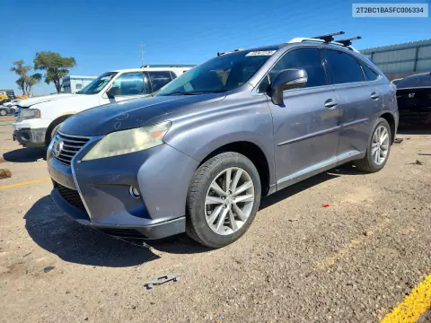 2T2BC1BA5FC006334 — 2015 Lexus RX, Град, фото до ремонта