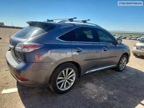 2015 Lexus Rx 450H VIN 2T2BC1BA5FC006334 фото 3