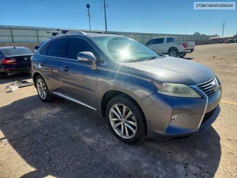 2015 Lexus Rx 450H VIN 2T2BC1BA5FC006334 фото 4