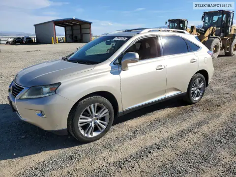 2T2ZK1BA0FC158474 — 2015 Lexus RX, Естественный износ, фото до ремонта
