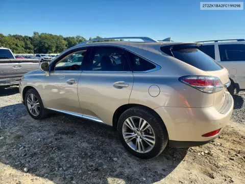 2015 Lexus Rx 350 Base VIN 2T2ZK1BA2FC199298 фото 2