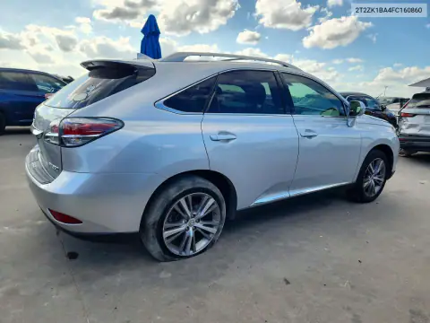 2T2ZK1BA4FC160860 — 2015 Lexus RX, фото 3 с аукциона Copart, Задняя часть