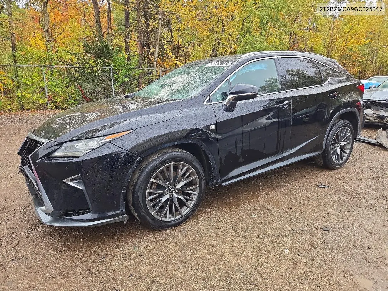 2016 Lexus Rx VIN 2T2BZMCA9GC025047 фото 1