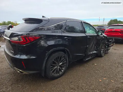 2016 Lexus Rx VIN 2T2BZMCA9GC025047 фото 3
