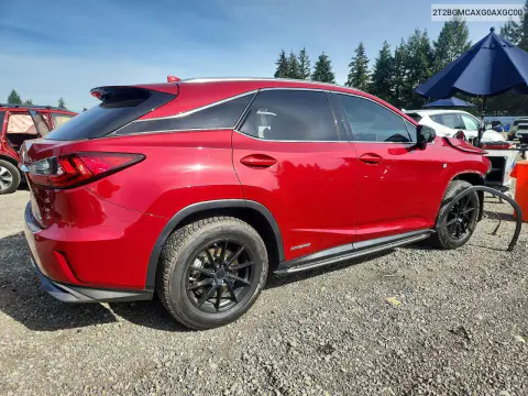 2016 Lexus Rx 450H VIN 2T2BGMCAXGC004794 фото 3