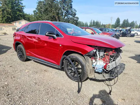 2016 Lexus Rx 450H VIN 2T2BGMCAXGC004794 фото 4