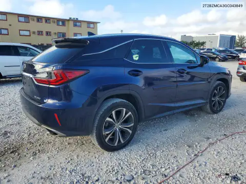 2T2BZMCA3GC043849 — 2016 Lexus RX, фото 3 с аукциона Copart 15.10.2026, Мелкие вмятины и царапины