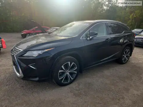 2T2BZMCA2HC092641 — 2017 Lexus RX, Вандализм, фото до ремонта