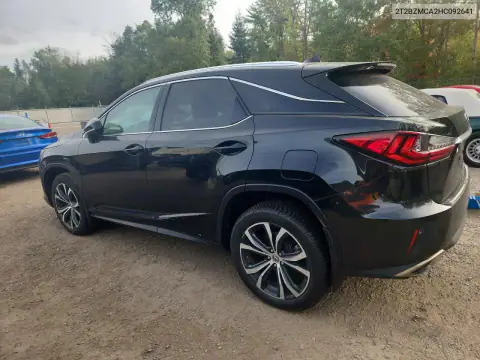 2T2BZMCA2HC092641 — 2017 Lexus RX, фото 2 с аукциона Copart, Вандализм