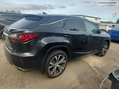 2T2BZMCA2HC092641 — 2017 Lexus RX, фото 3 с аукциона Copart, Вандализм