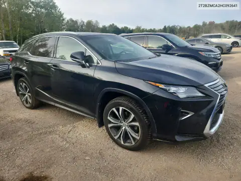 2T2BZMCA2HC092641 — 2017 Lexus RX, фото 4 с аукциона Copart, Вандализм