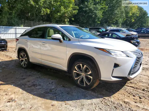2017 Lexus Rx 350 Base VIN 2T2ZZMCAXHC091395 фото 4