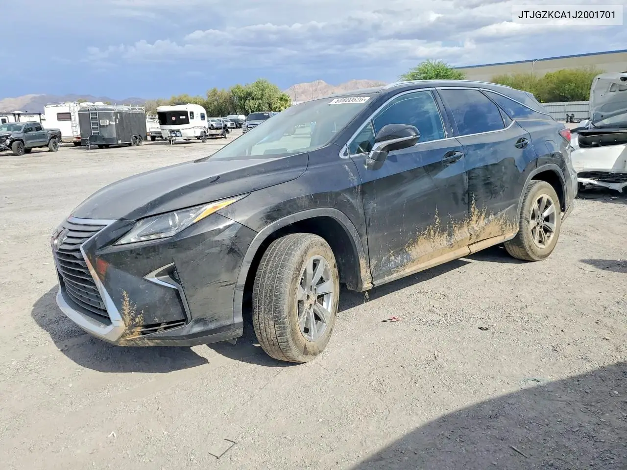 2018 Lexus Rx 350 L VIN JTJGZKCA1J2001701 фото 1
