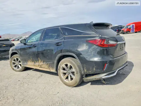2018 Lexus Rx 350 L VIN JTJGZKCA1J2001701 фото 2