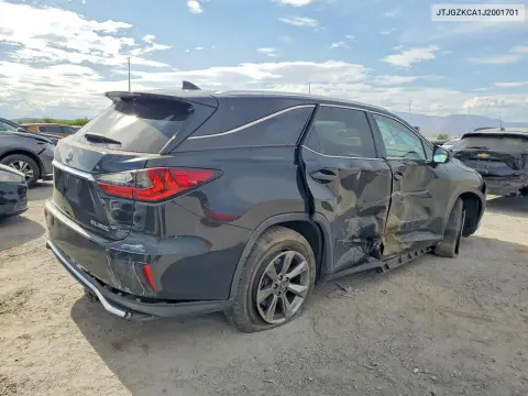 2018 Lexus Rx 350 L VIN JTJGZKCA1J2001701 фото 3