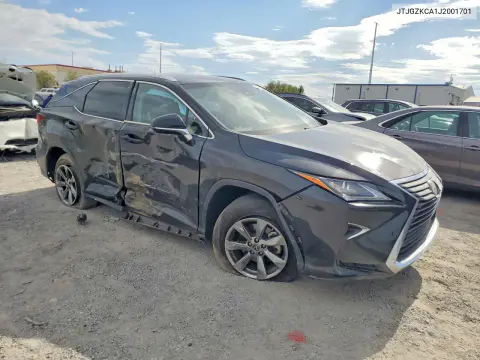 2018 Lexus Rx 350 L VIN JTJGZKCA1J2001701 фото 4