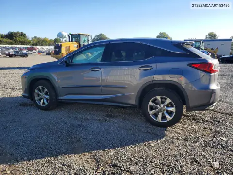2018 Lexus Rx 350 Base VIN 2T2BZMCA7JC153486 фото 2