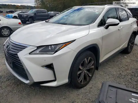 JTJBZMCA8J2036581 — 2018 Lexus RX, Задняя часть, фото до ремонта