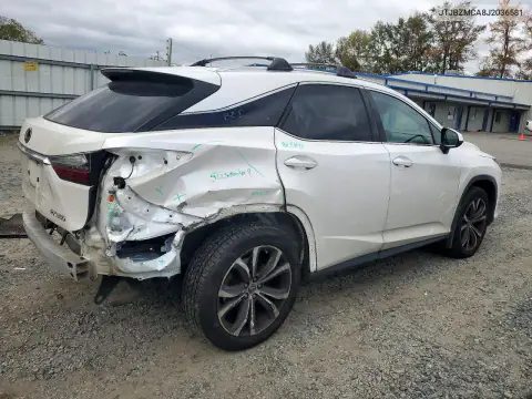 JTJBZMCA8J2036581 — 2018 Lexus RX, фото 3 с аукциона Copart, Задняя часть