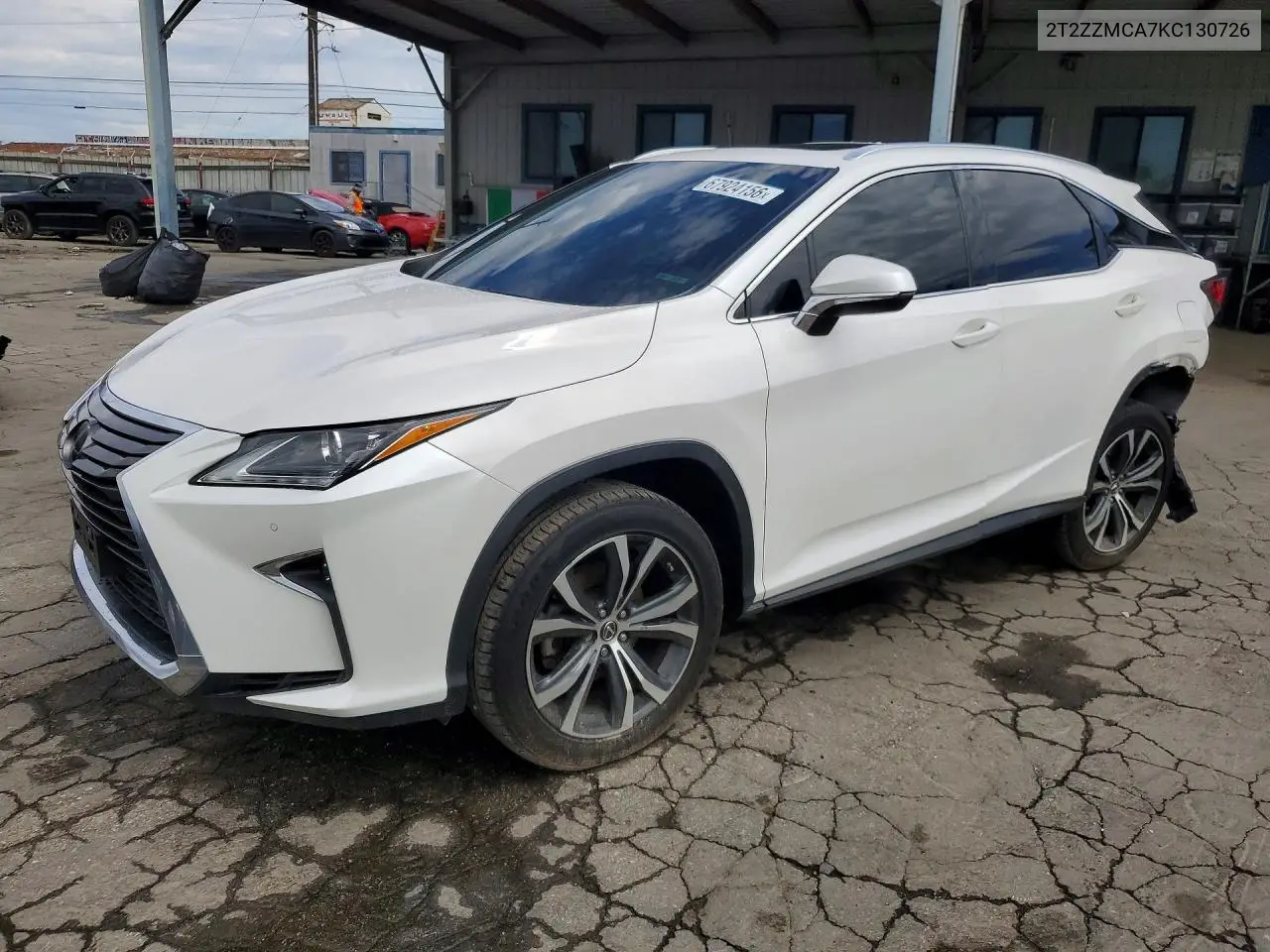 2019 Lexus Rx 350 Base VIN 2T2ZZMCA7KC130726 фото 1